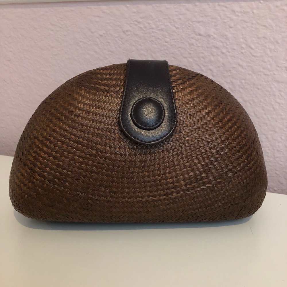 Vintage woven clutch/side bag